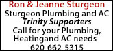 Sturgeon Plumbing and AC Sponsorship Banner