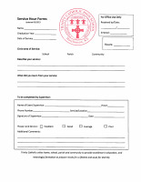 Community Service Form